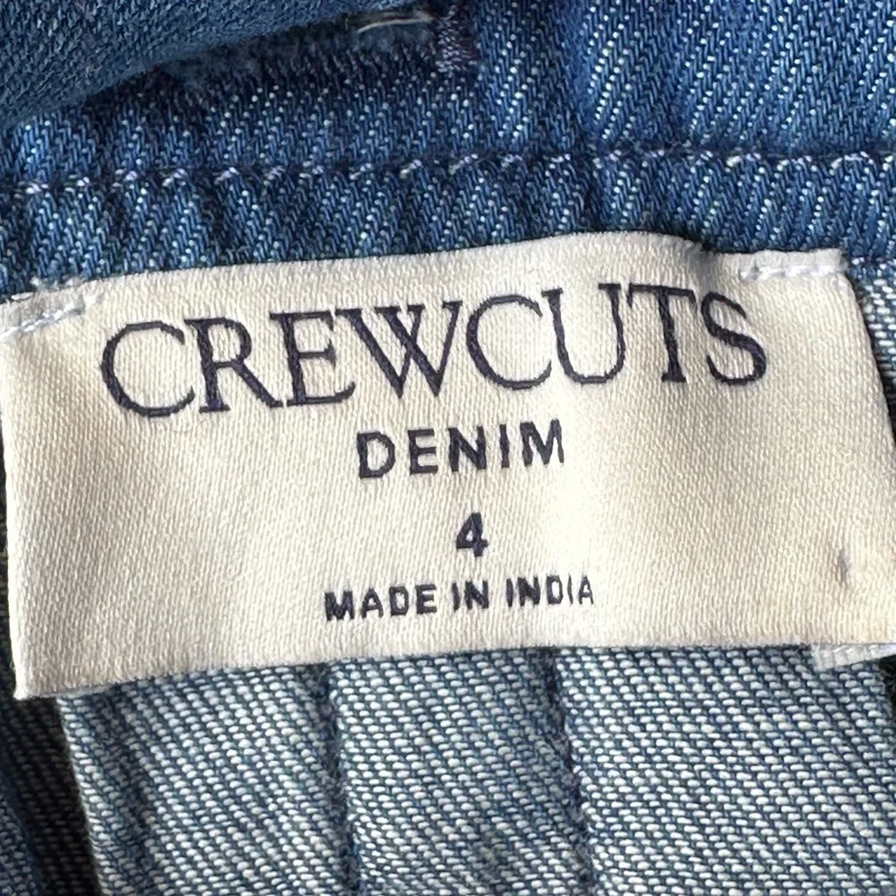 Crewcuts Denim Halloween Jumper Dress size 4